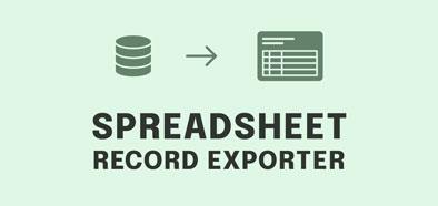 Spreadsheet Record Exporter